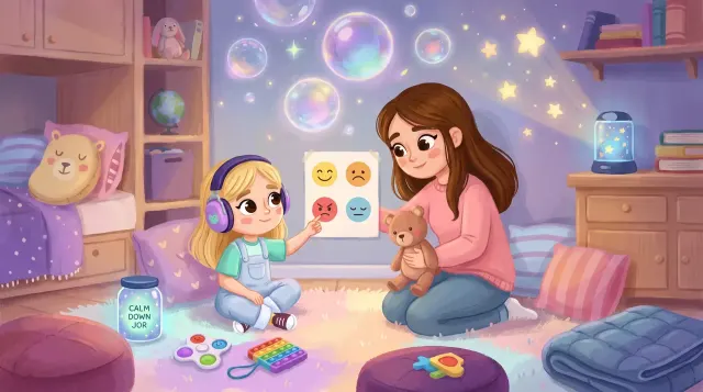 How to Help an Autistic Child Name & Manage Big Emotions
